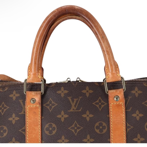 Louis Vuitton Monogram Keepall 55 Travel Boston Bag M41424 LV Duffle - Picture 7 of 12